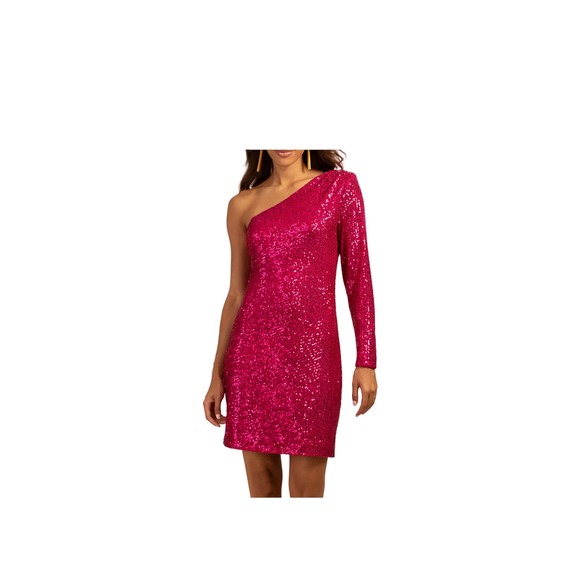 NWT Trina Turk Over The Moon sequin minidress, size XL - Picture 1 of 8